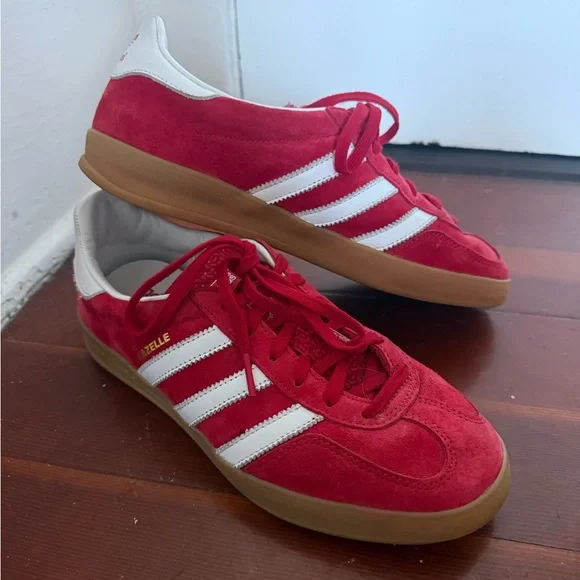 Adidas Gazelle Indoor scarlet cloud white - Picture 1 of 10